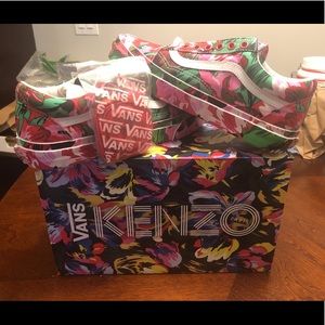 Limited Edition Kenzo Vans Multiple Sizes/Colors
